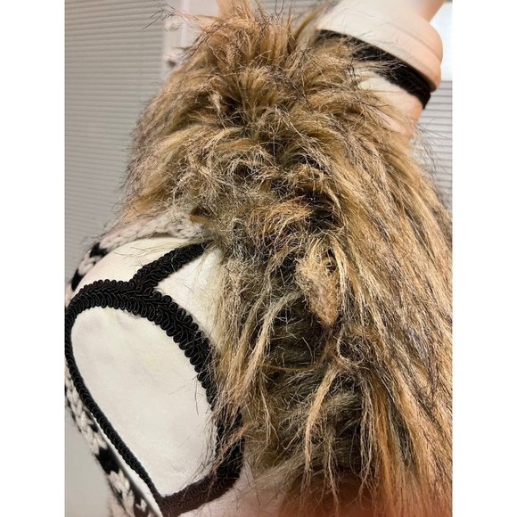 Anthropologie Nettoyer A Sec Faux Fur Sleeveless Sweater - Picture 6 of 11